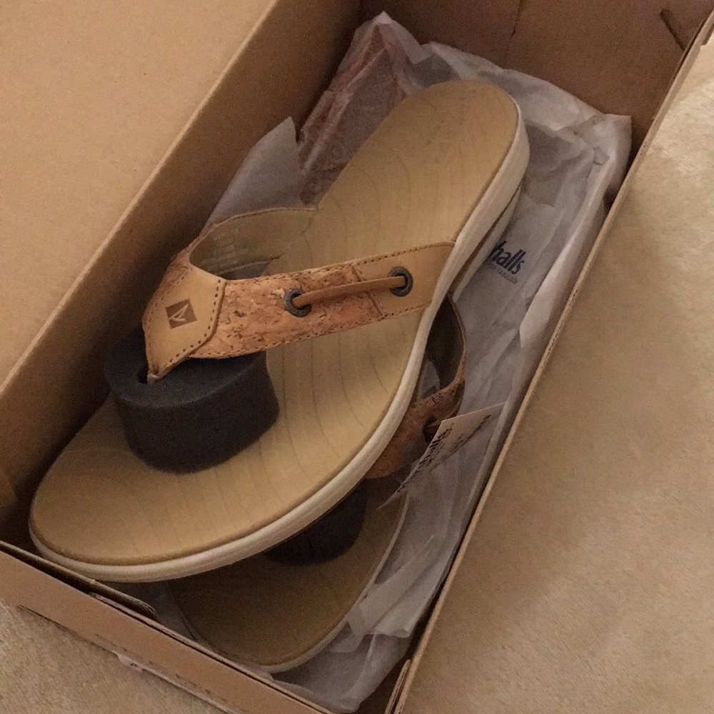 Sperry Seabrook Surf Linen/Cork Sandals